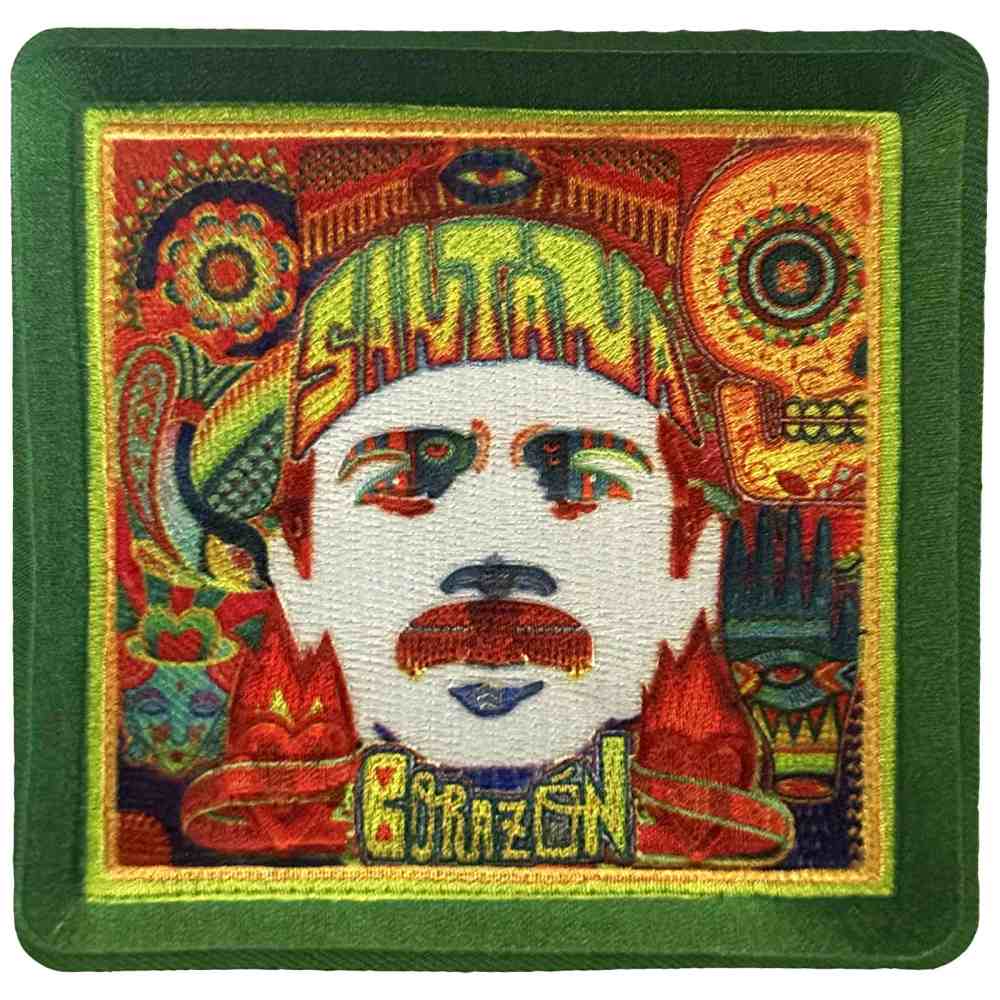Santana - Corazon Patch - Grün/Mehrfarben